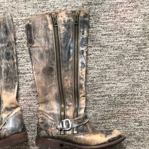 EUC Bed Stu Tango Tall Moto Boot - Black Lux W8